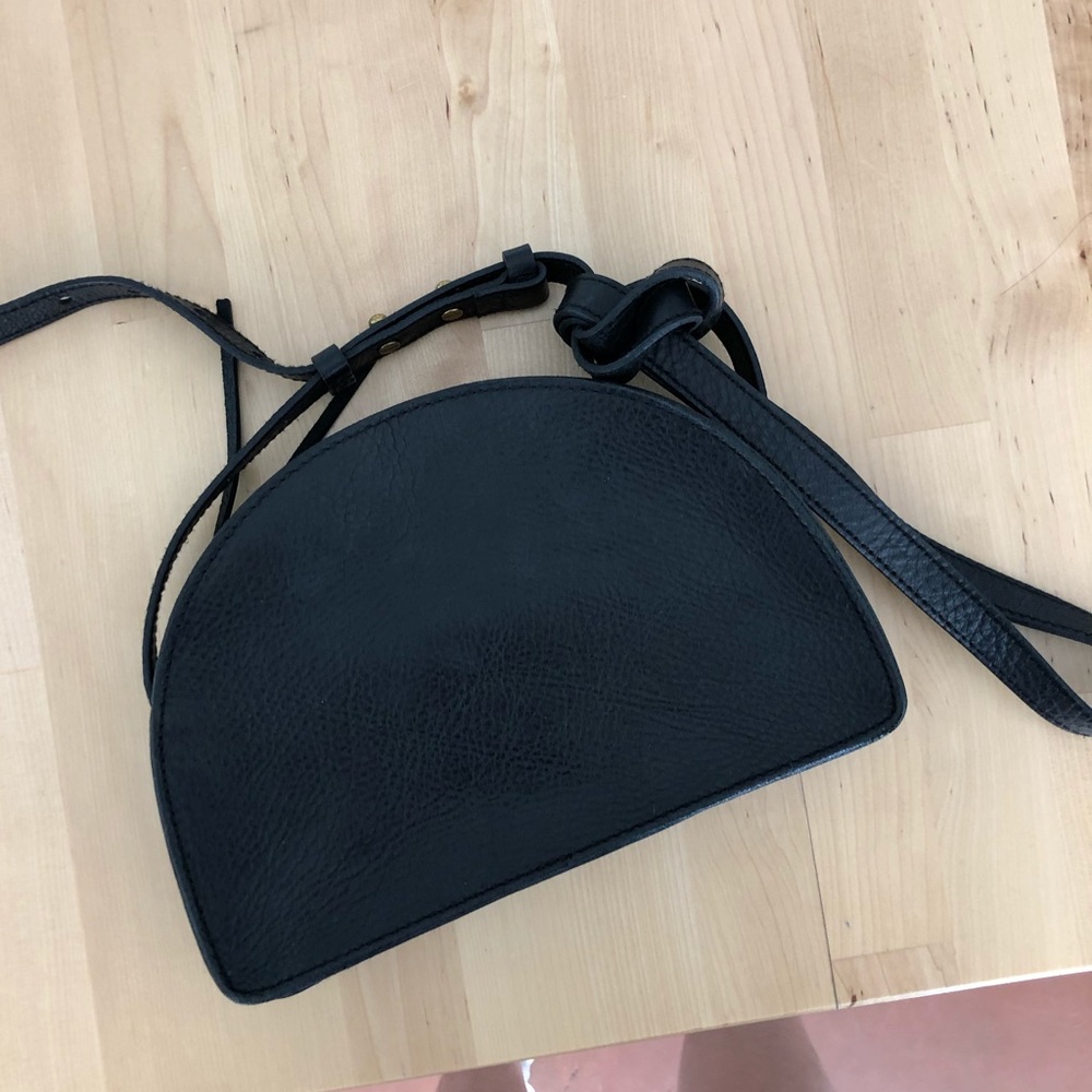 Madewell Half Moon Leather Purse